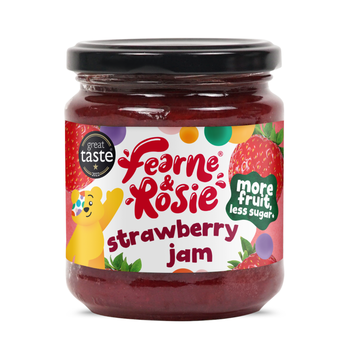 Strawberry Jam BBC Children in Need Jar