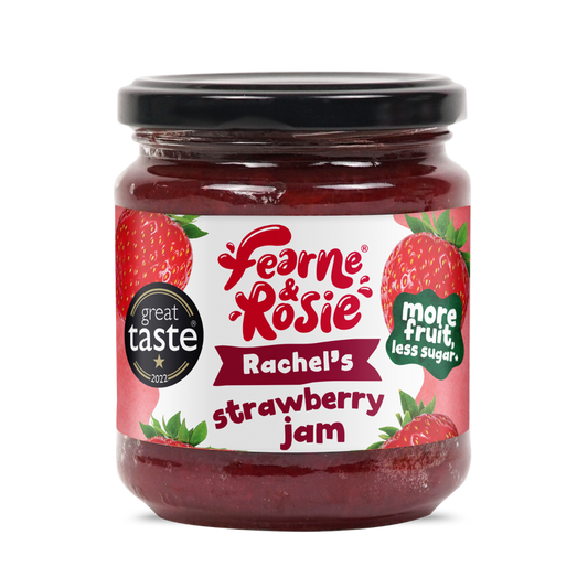 Strawberry Jam Personalised Jar